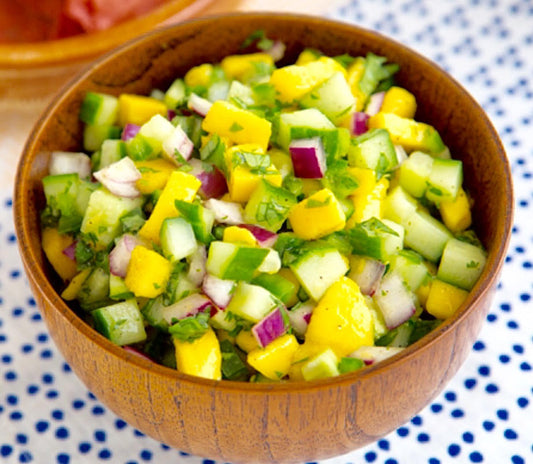 JJS OWN Cucumber Mango Salsa