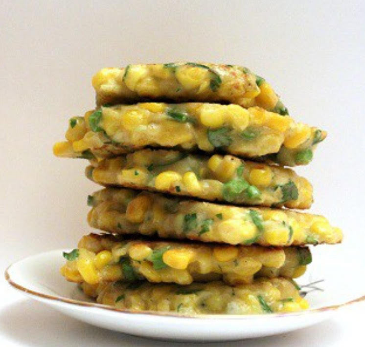 JJS OWN Cilantro Lime Corn Fritters