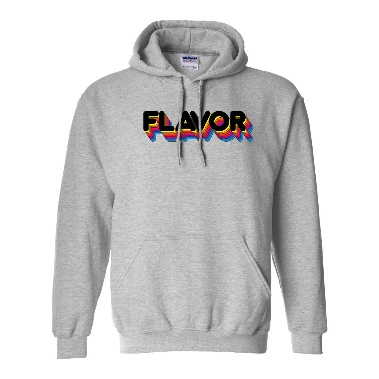 Gray Flavor Rican Hoodie (Youth)