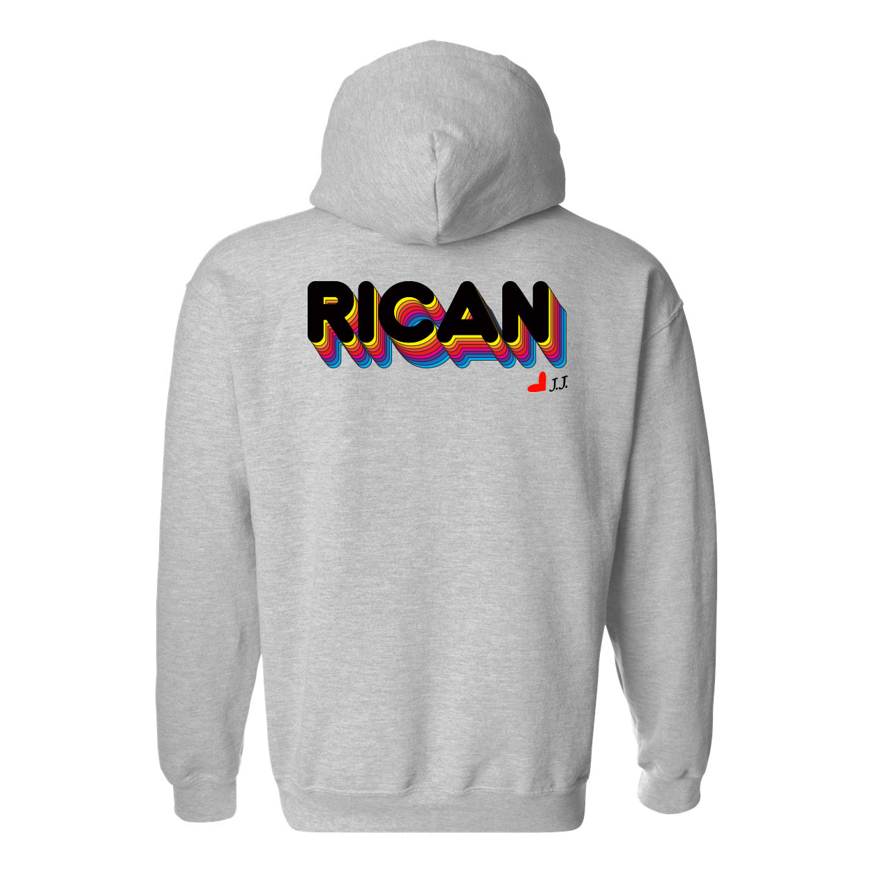 Gray Flavor Rican Hoodie (Youth)